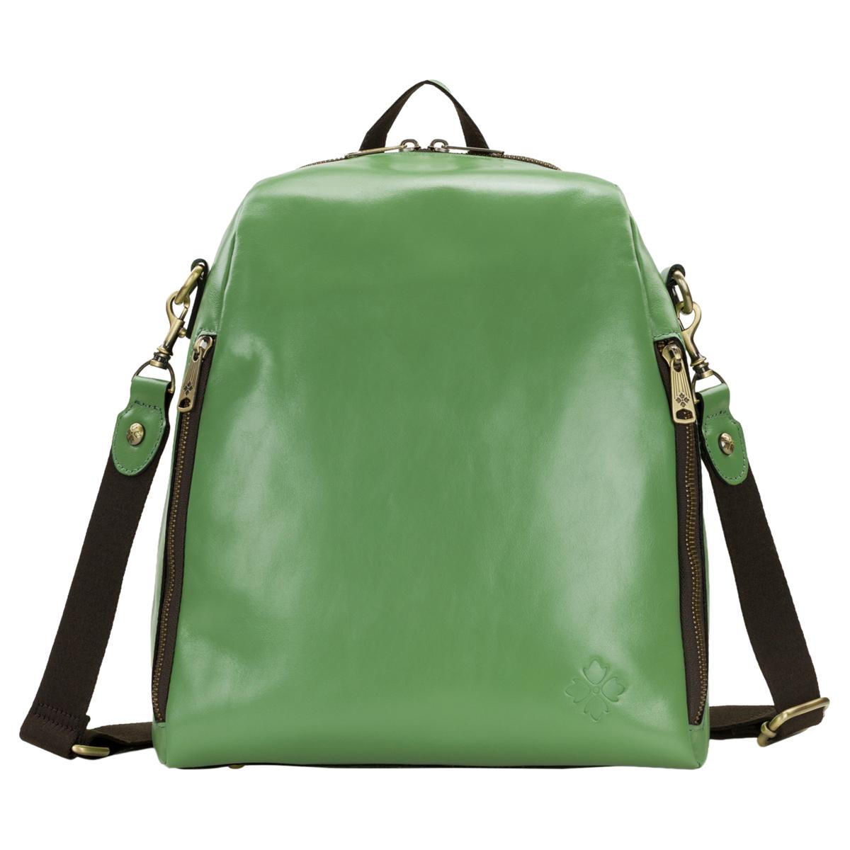 Patricia Nash Dorine Convertible Leather Backpack | HSN display picture 1