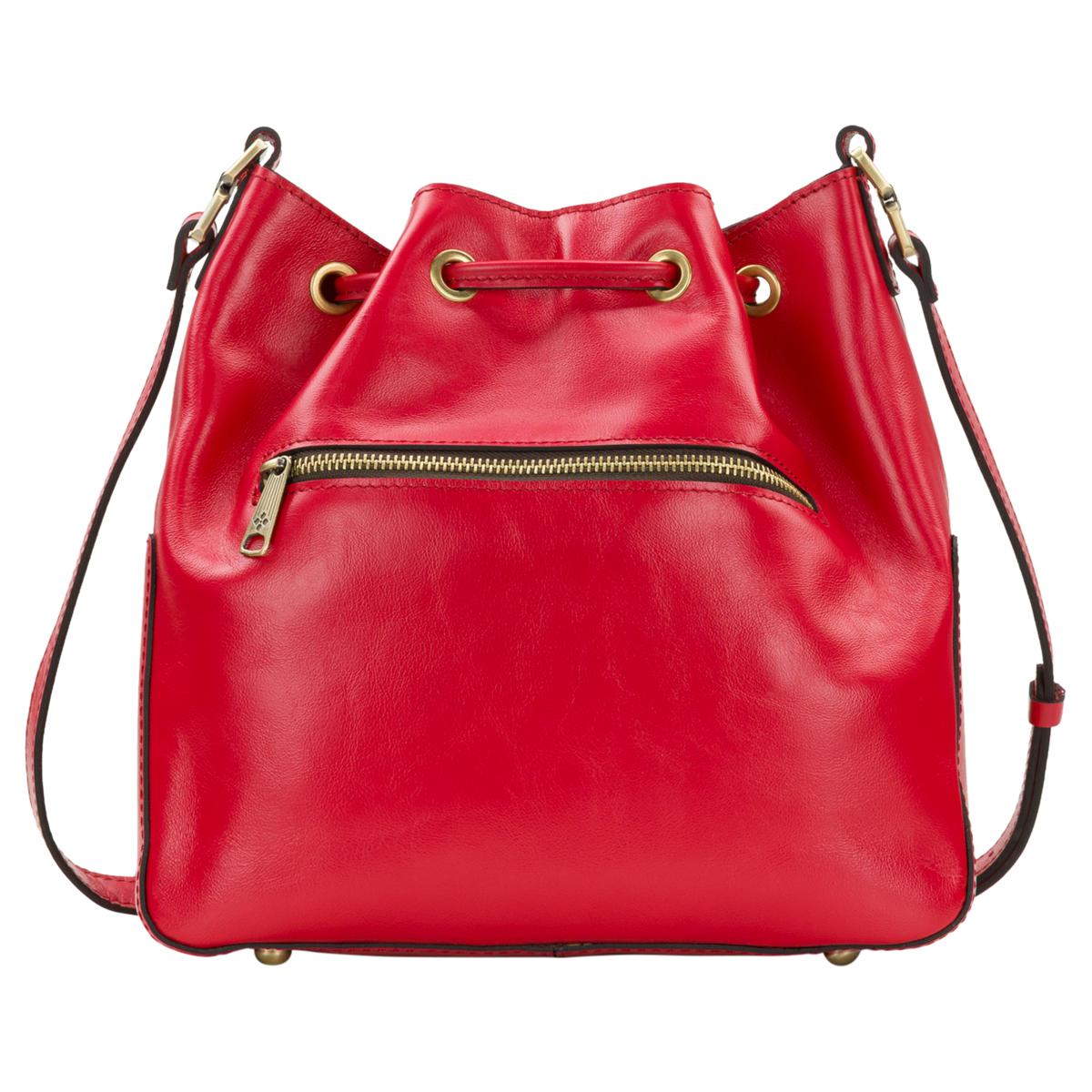 Patricia Nash Leather Mini Drawstring Backpack Patricia Nash Aberdeen Brown Leather Small Backpack Purse  main image 2