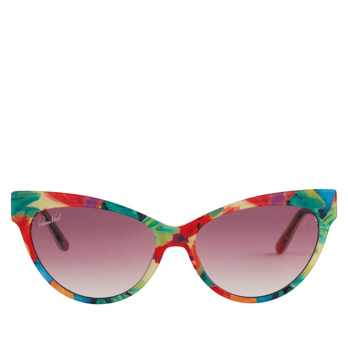 Jackie Sunglasses - Floral Oil Painting – Patricia Nash