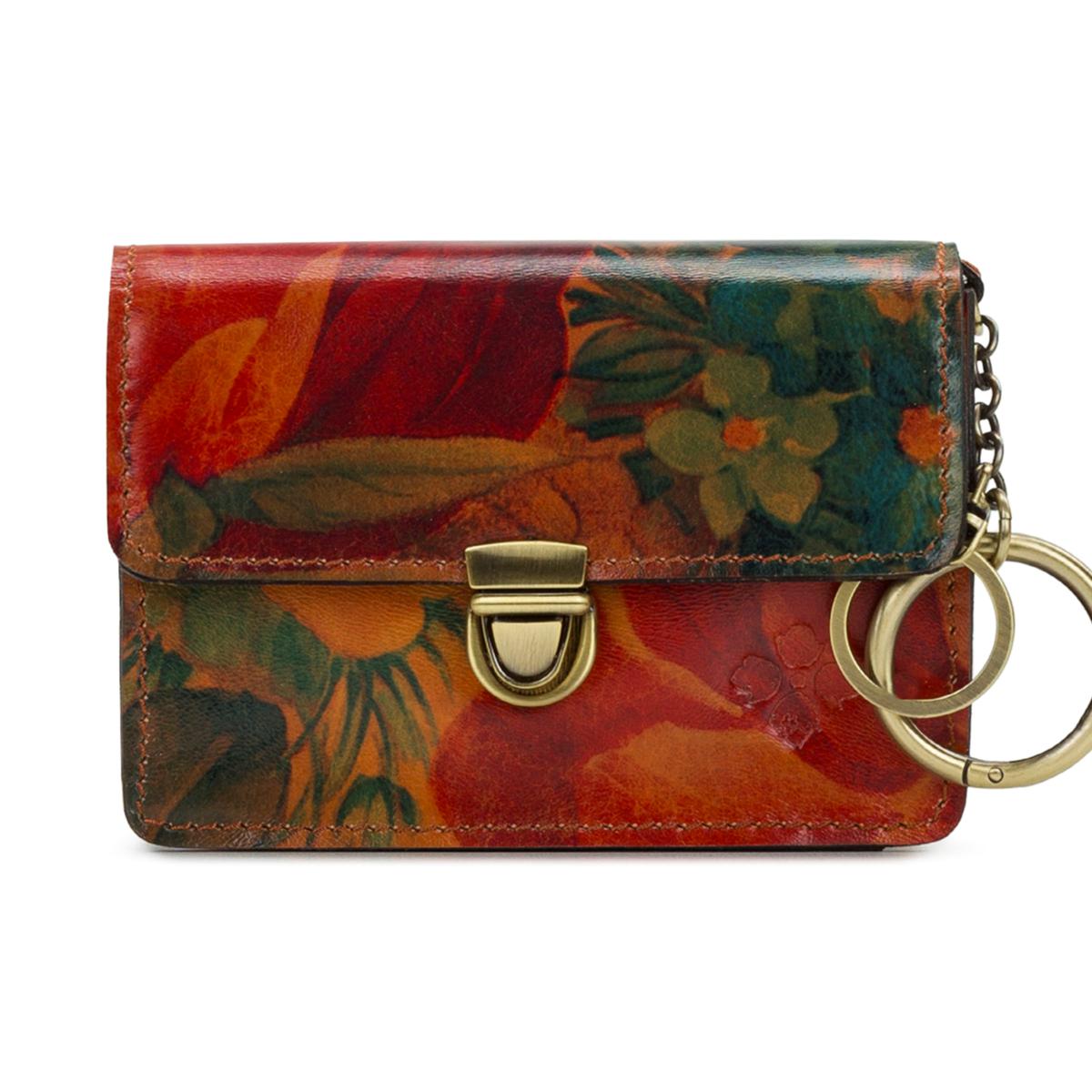 Patricia Nash leather Lanza and change wallet hotsell