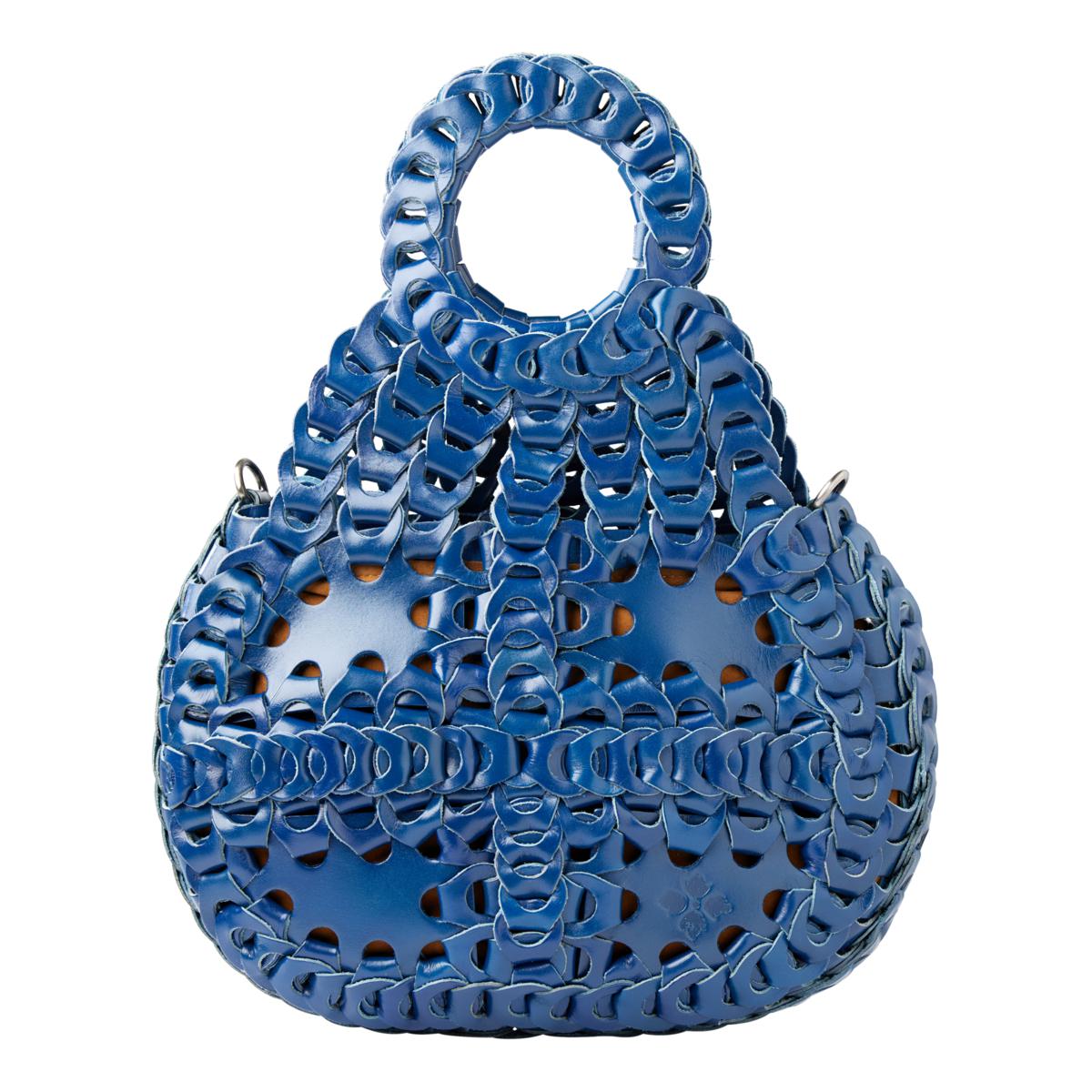 Patricia nash pisticci chainlink leather shoulder bag (95) foto