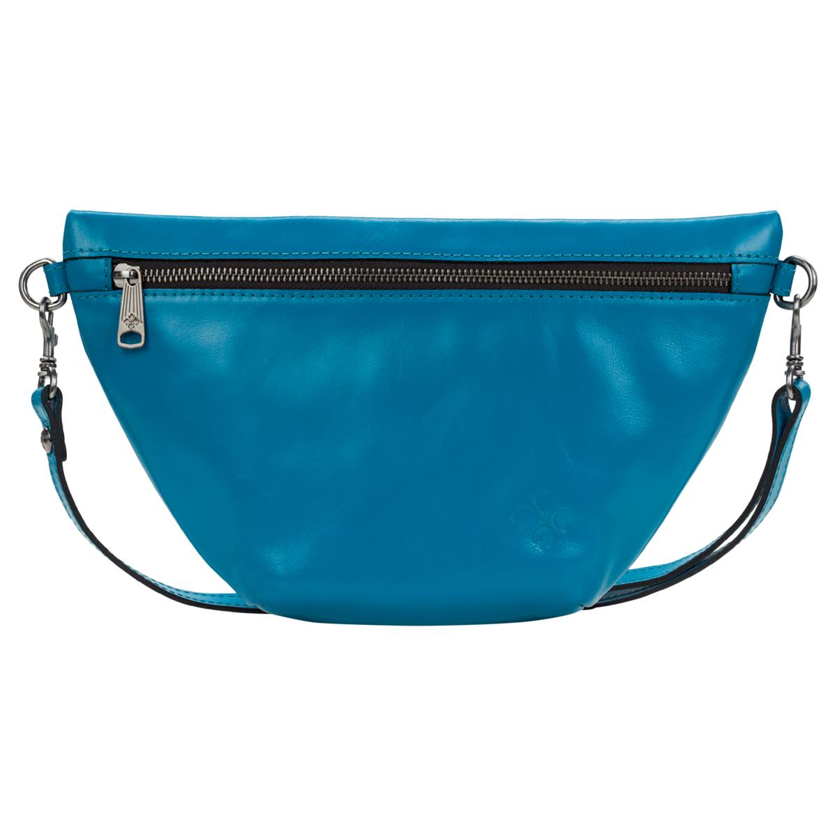 Blue Metallic outlet Coach Fanny pack