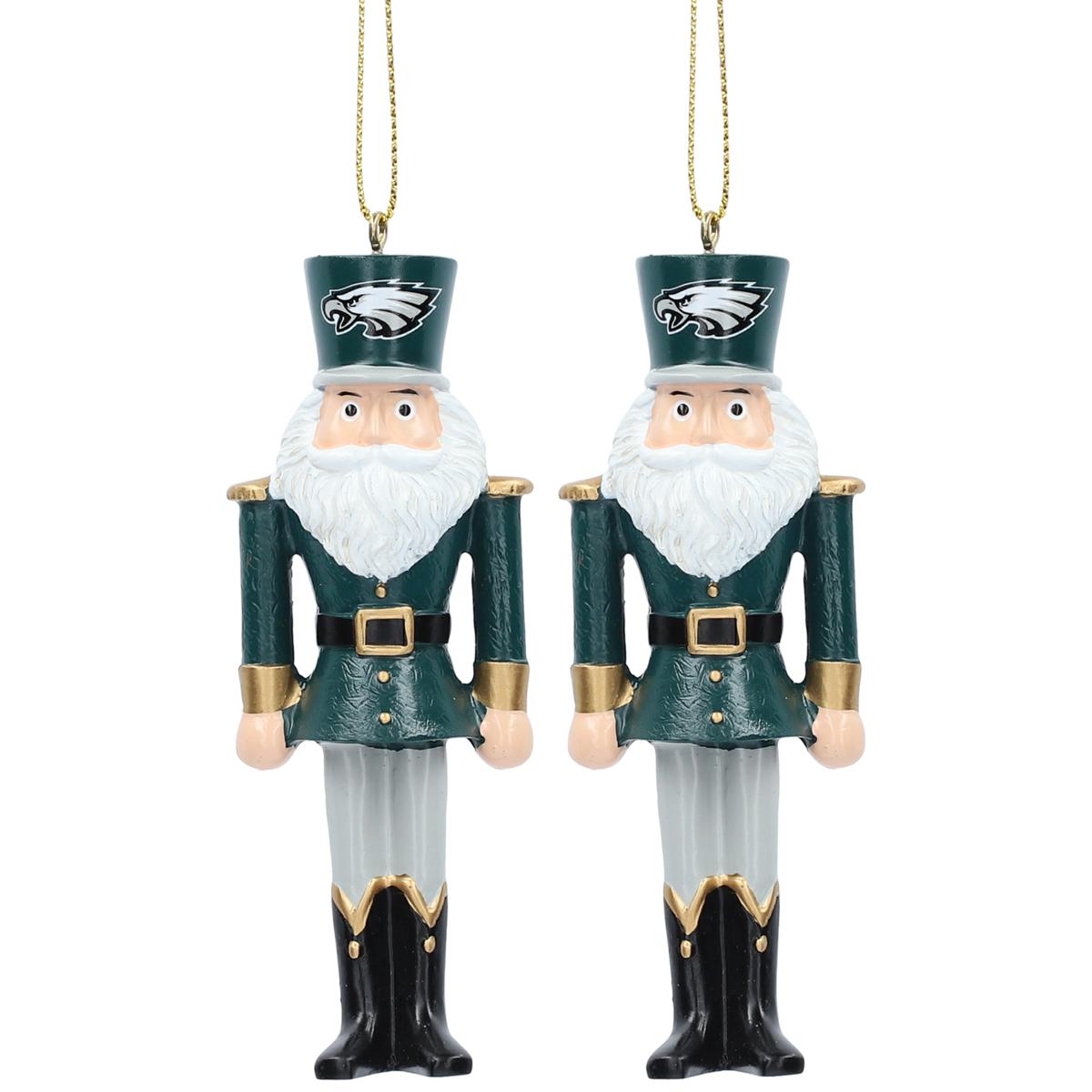 NFL Philadelphia Eagles Christmas All Over Print Nutcracker