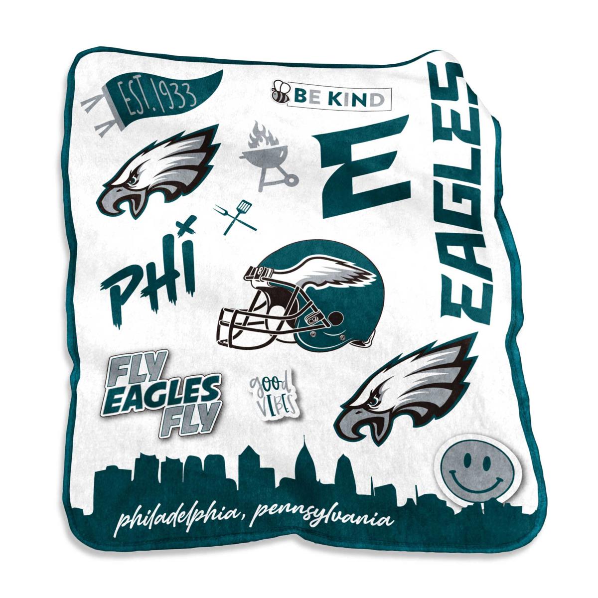 philadelphia eagles throw blanket