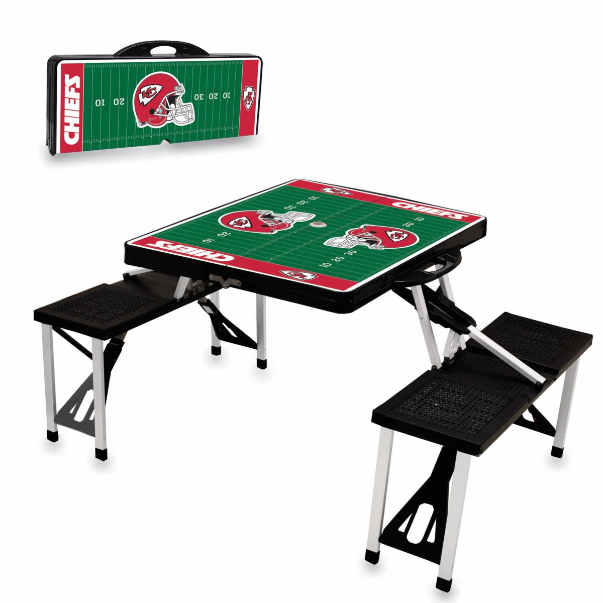 Picnic Time Kansas City Chiefs Mini Portable Folding Table