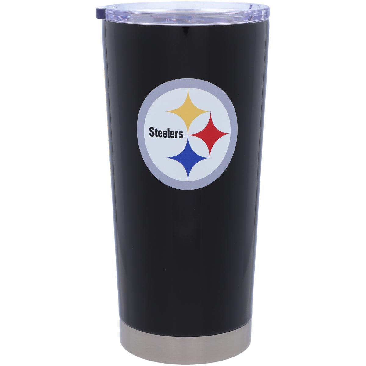 Pittsburgh Steelers Extra Large Tumbler w/Straw