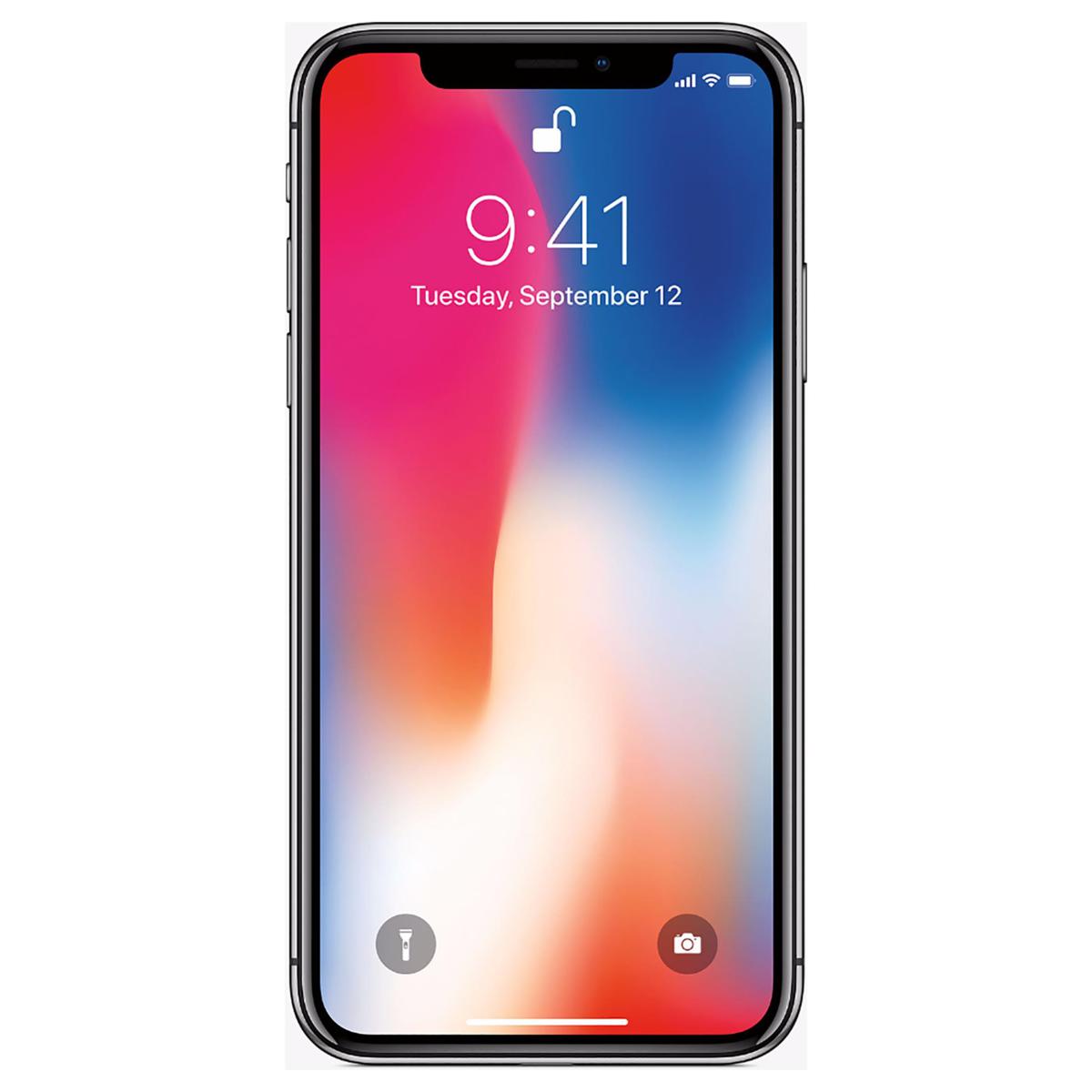 Apple iPhone X - 256GB - Silver (Unlocked) A1901 (GSM) deals