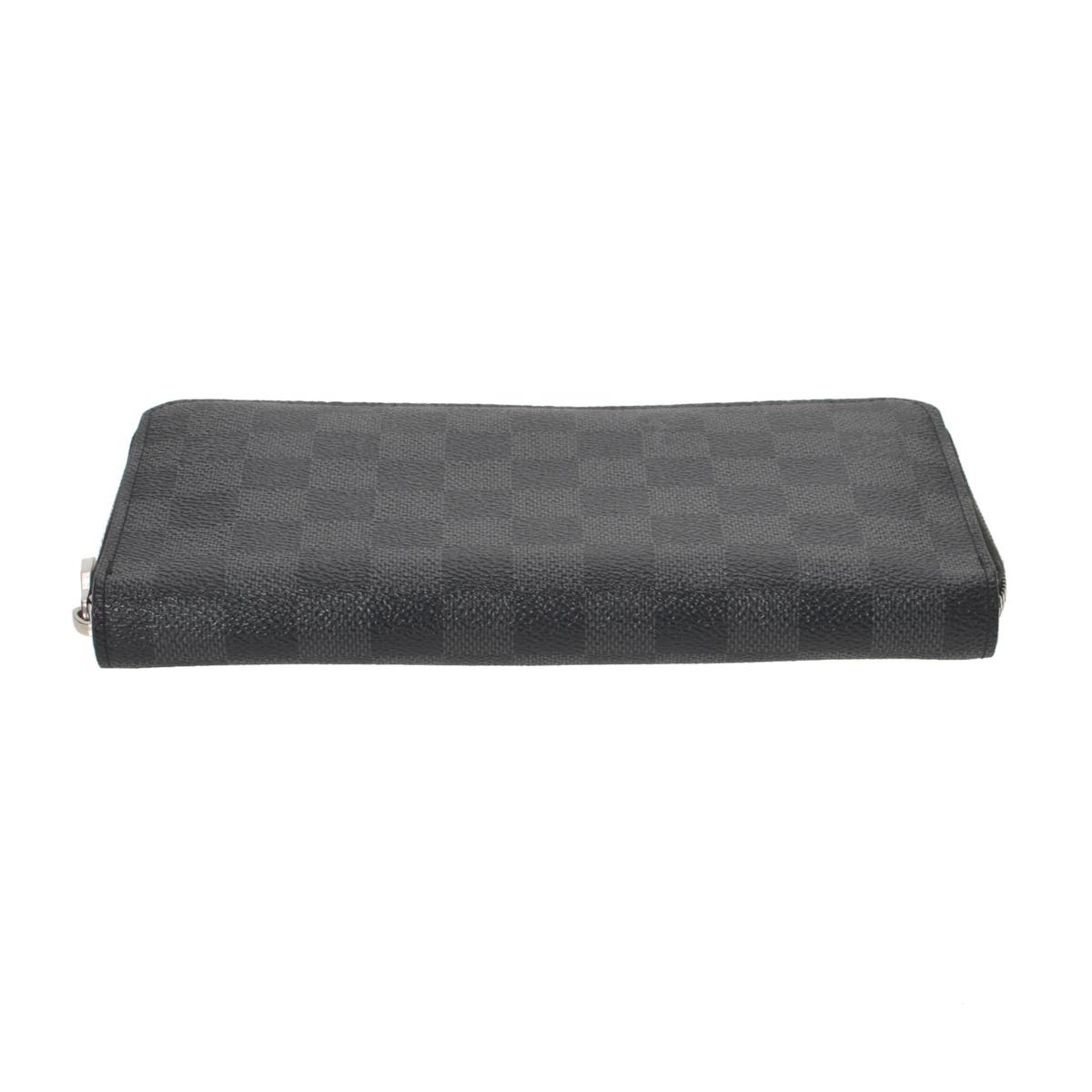 Pre-owned Louis Vuitton Pocket Organizer Monogram Eclipse Black/grey