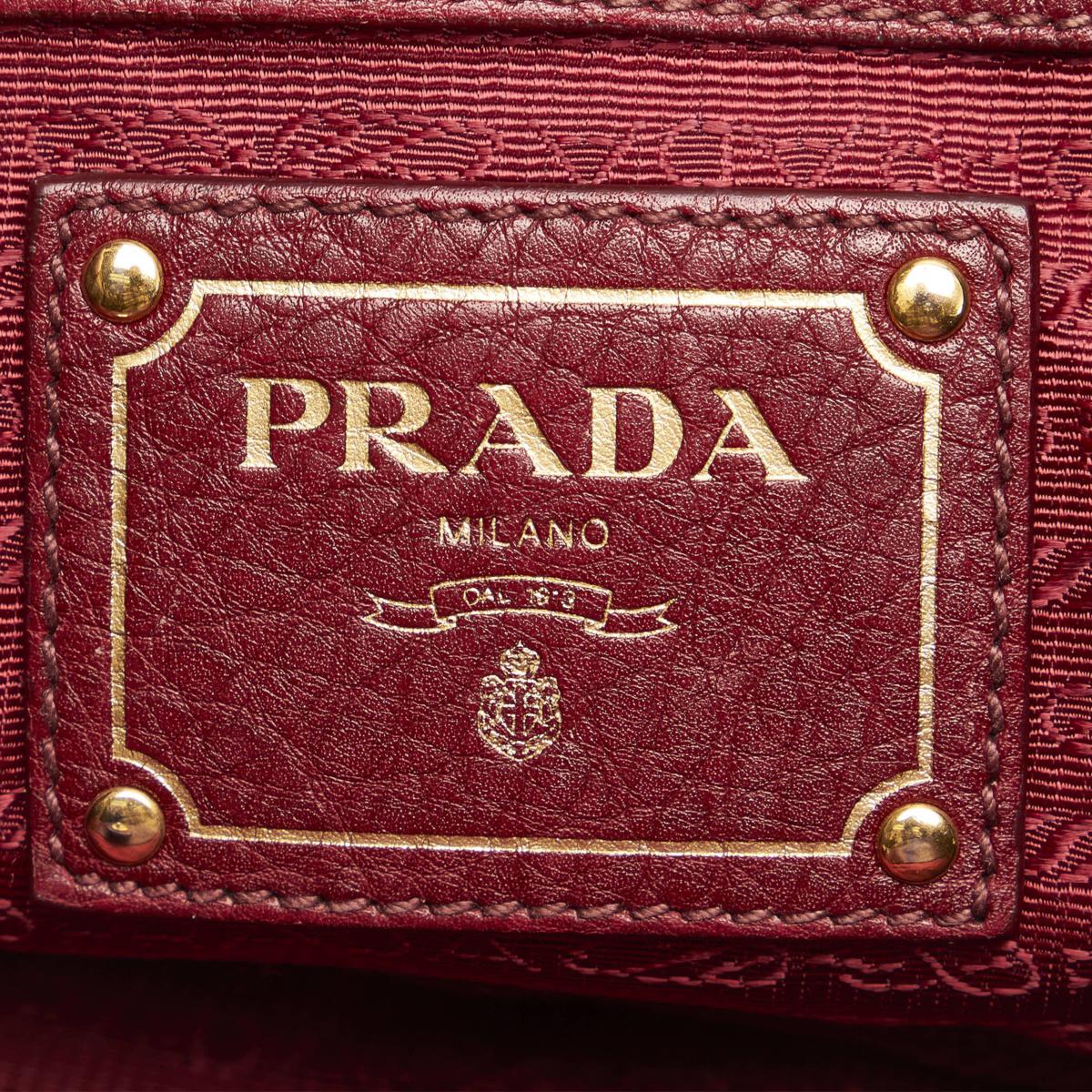 Prada Pre-owned Leather Tote Bag