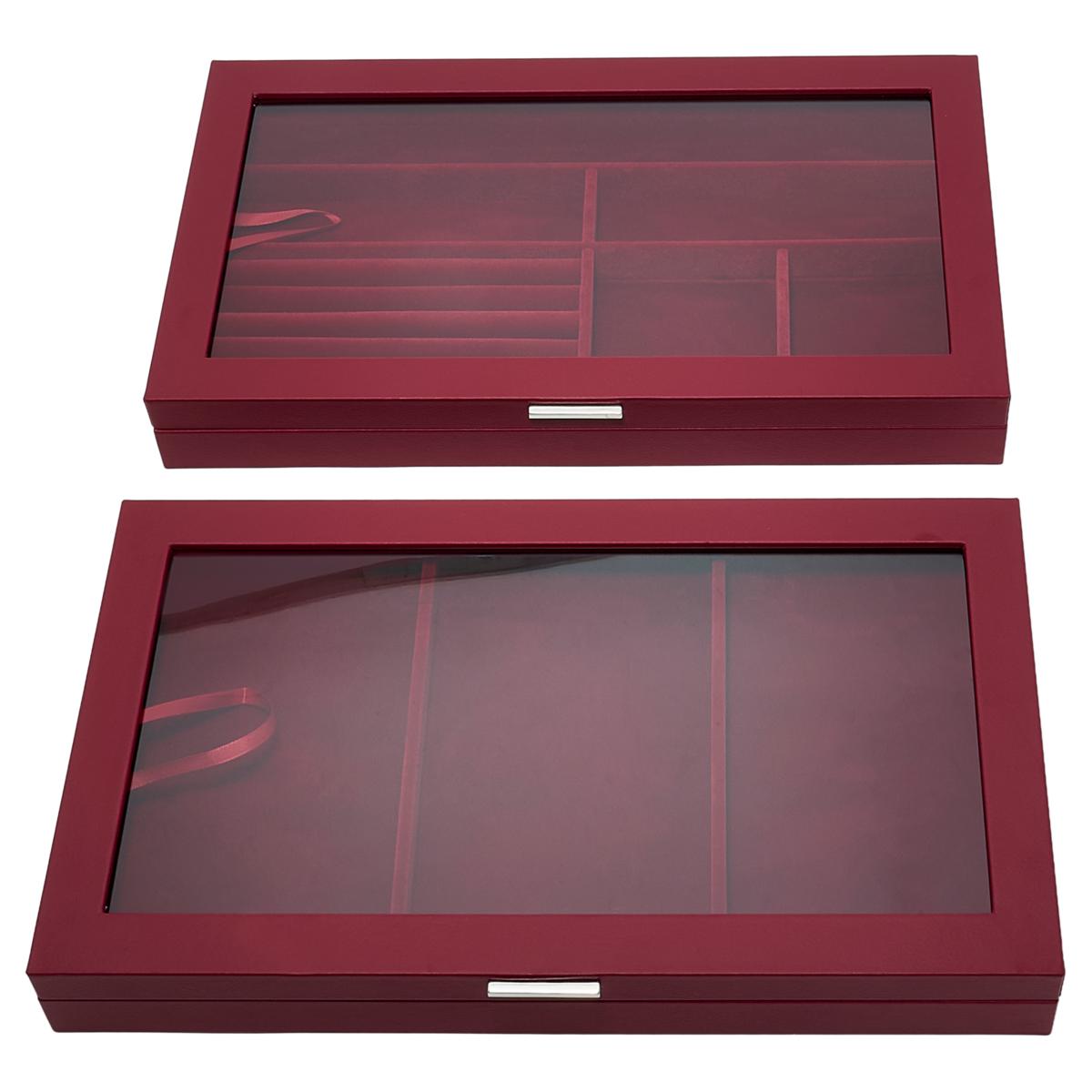 Prestige™ Set of 2 Large Stackable Jewelry Boxes | HSN
