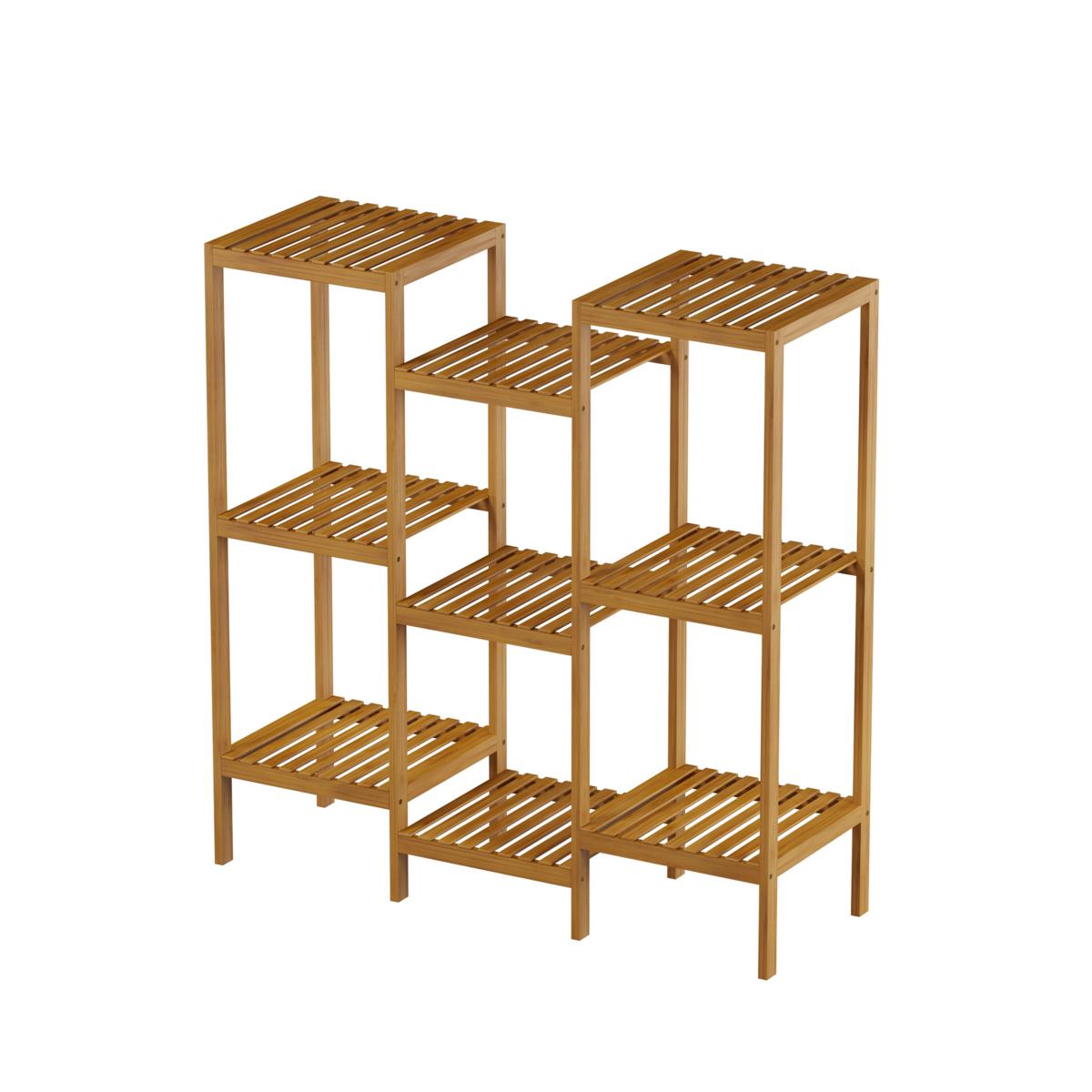 Bamboo Storage Shoe Rack, Free Standing Shoe Organizer Storage Rack 2 tier,  2 tier - Pick 'n Save