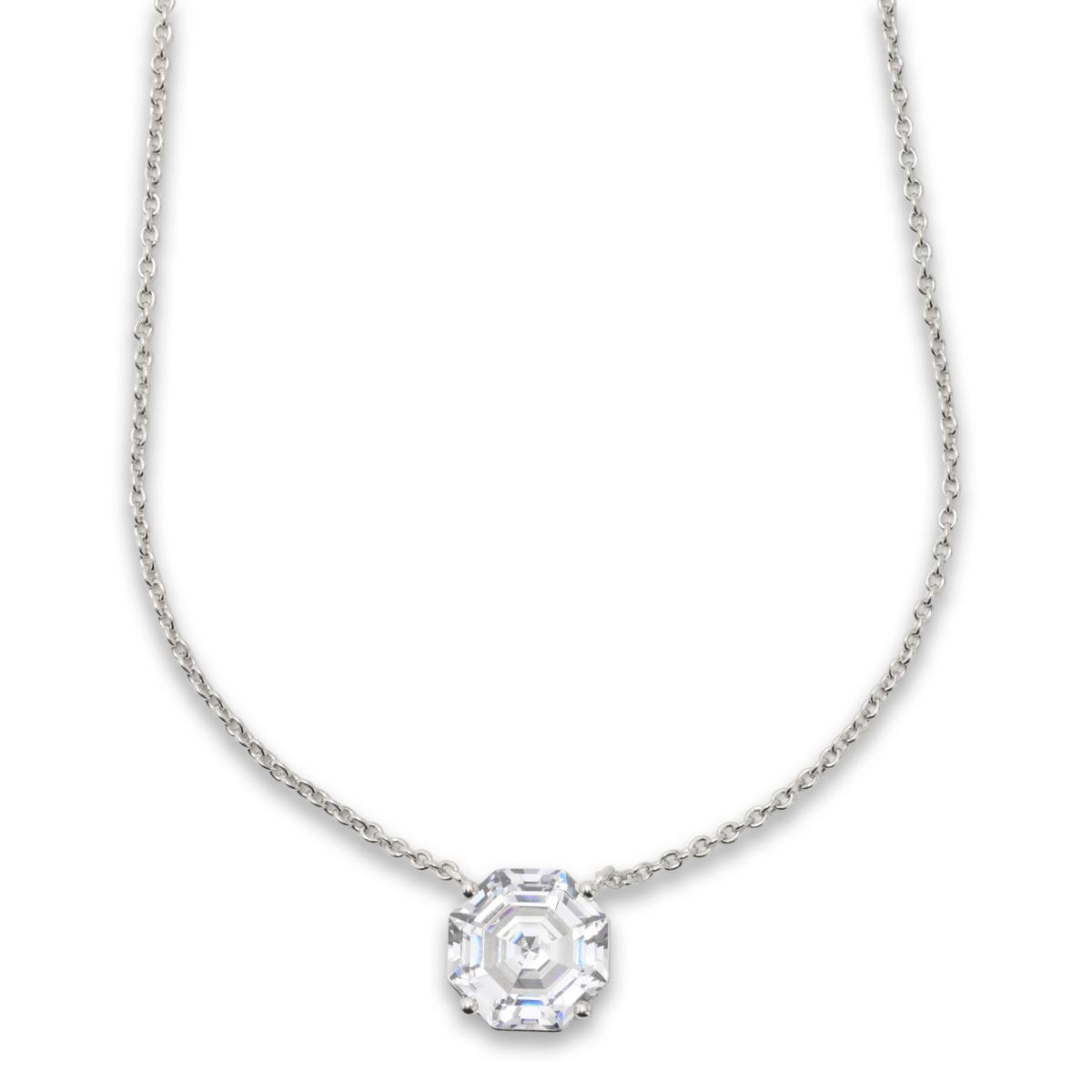 Radiance by Absolute™ 10mm Octagon Solitaire Pendant Necklace