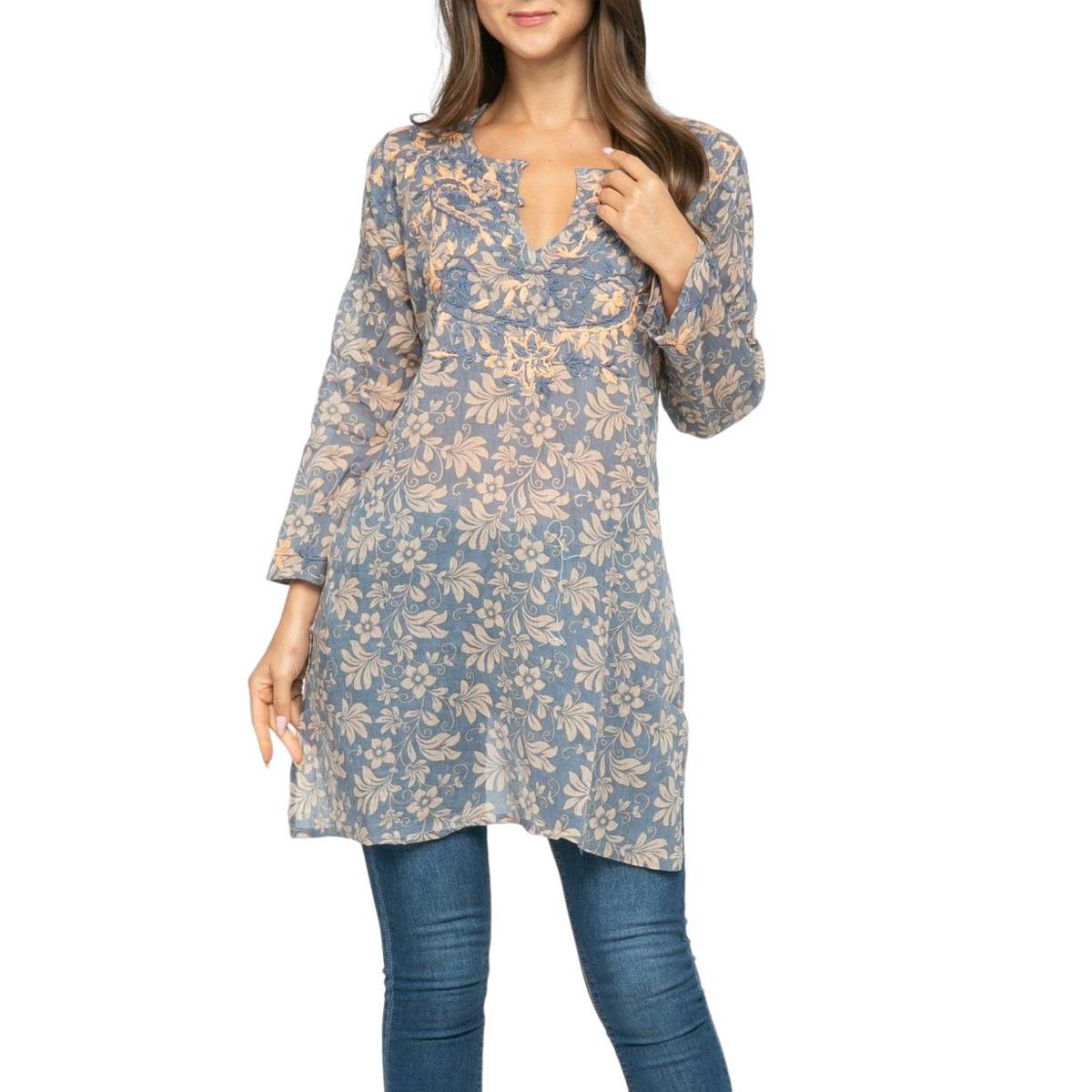 Raj Floral Petal Tunic