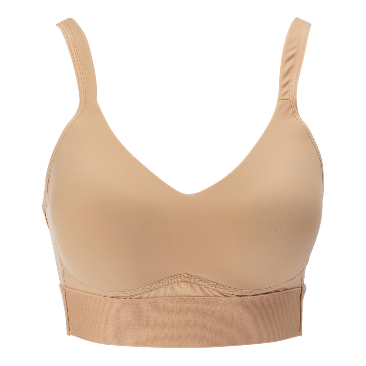 トップス BACK CROSS/CARDI Rhonda Shear 2-pack Molded Cup Bra with Cross Back Mesh
