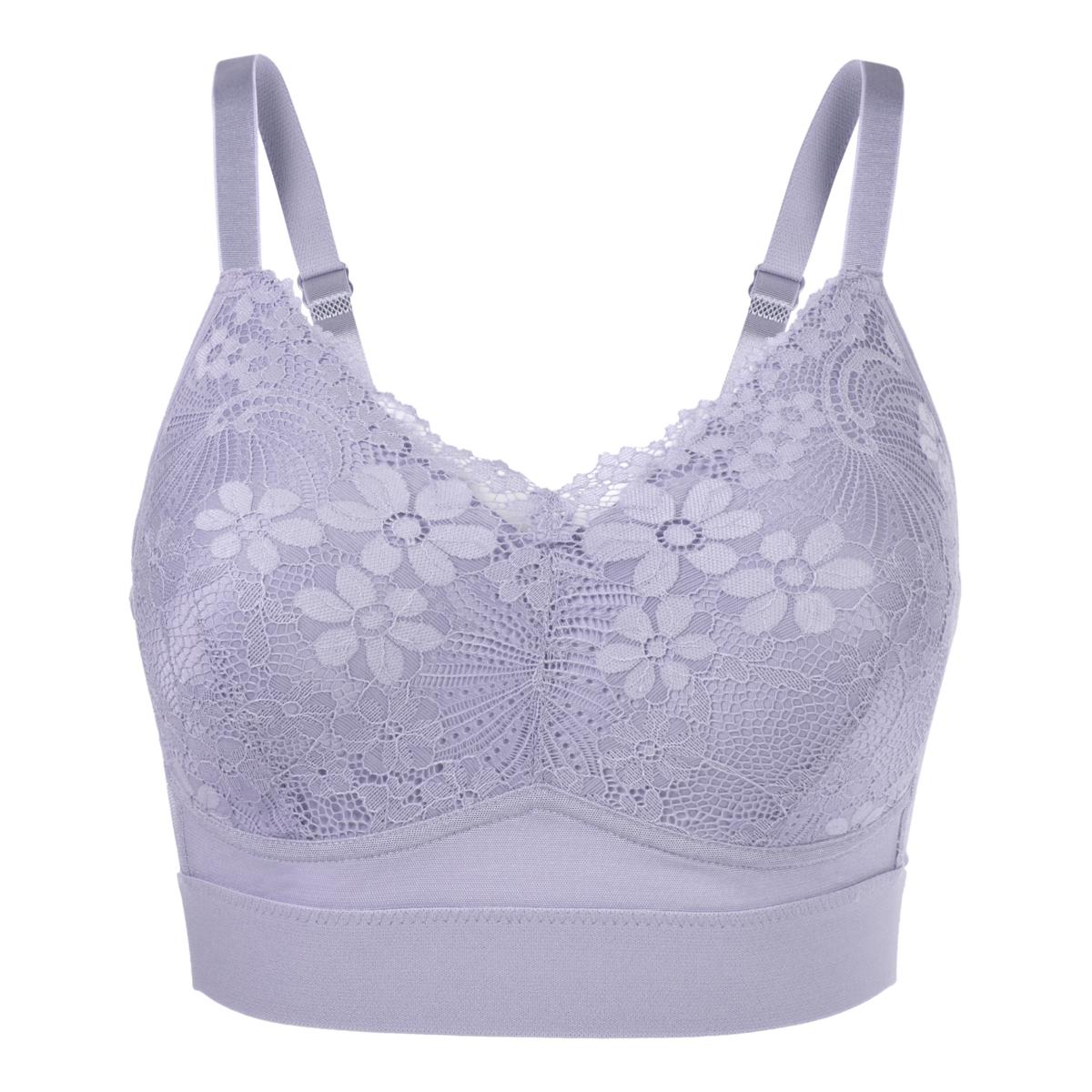 Rhonda Shear 2-pack Molded Cup Bra with Lace Overlay | HSN