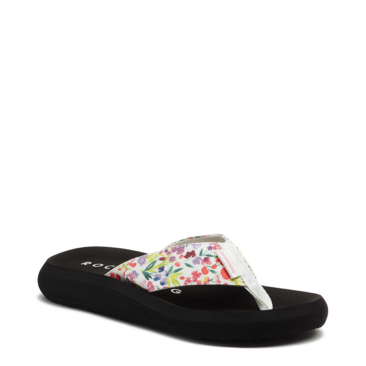 Rocket Dog Spotlight Britton Floral Flip Flop 20566989 HSN