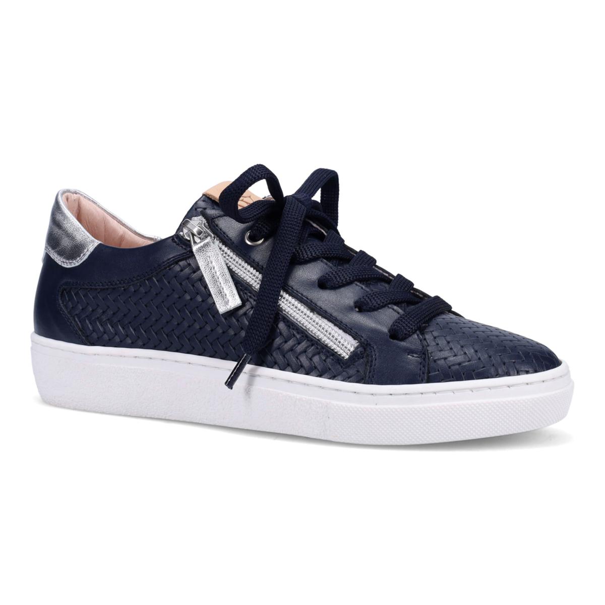 Ron White Oralie Leather Footbed Sneaker | HSN