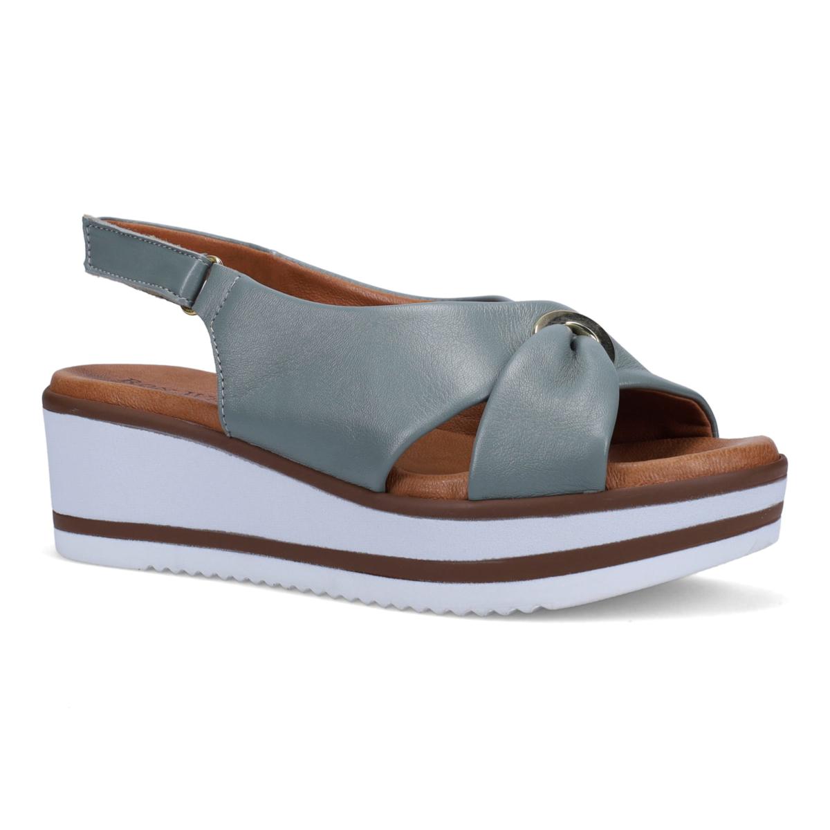 Ron White Priya Lightweight Leather Wedge Sandal 23550303 HSN