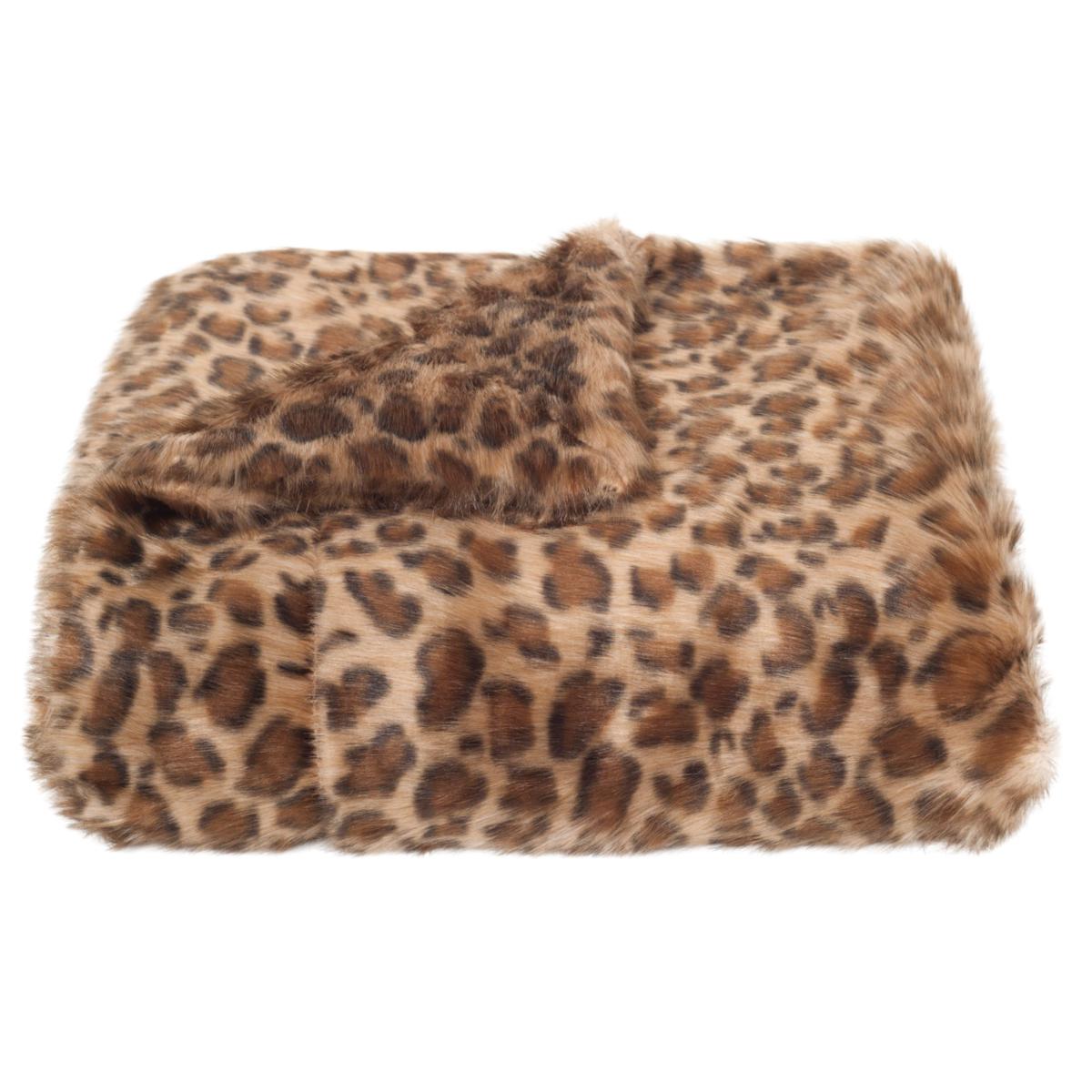 Fluffy cheetah online blanket