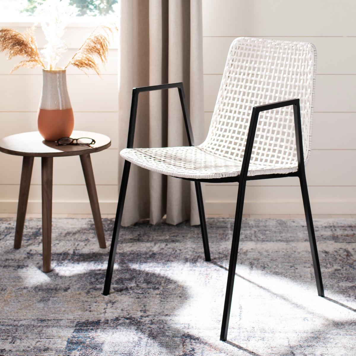 Safavieh woven deals dining chair