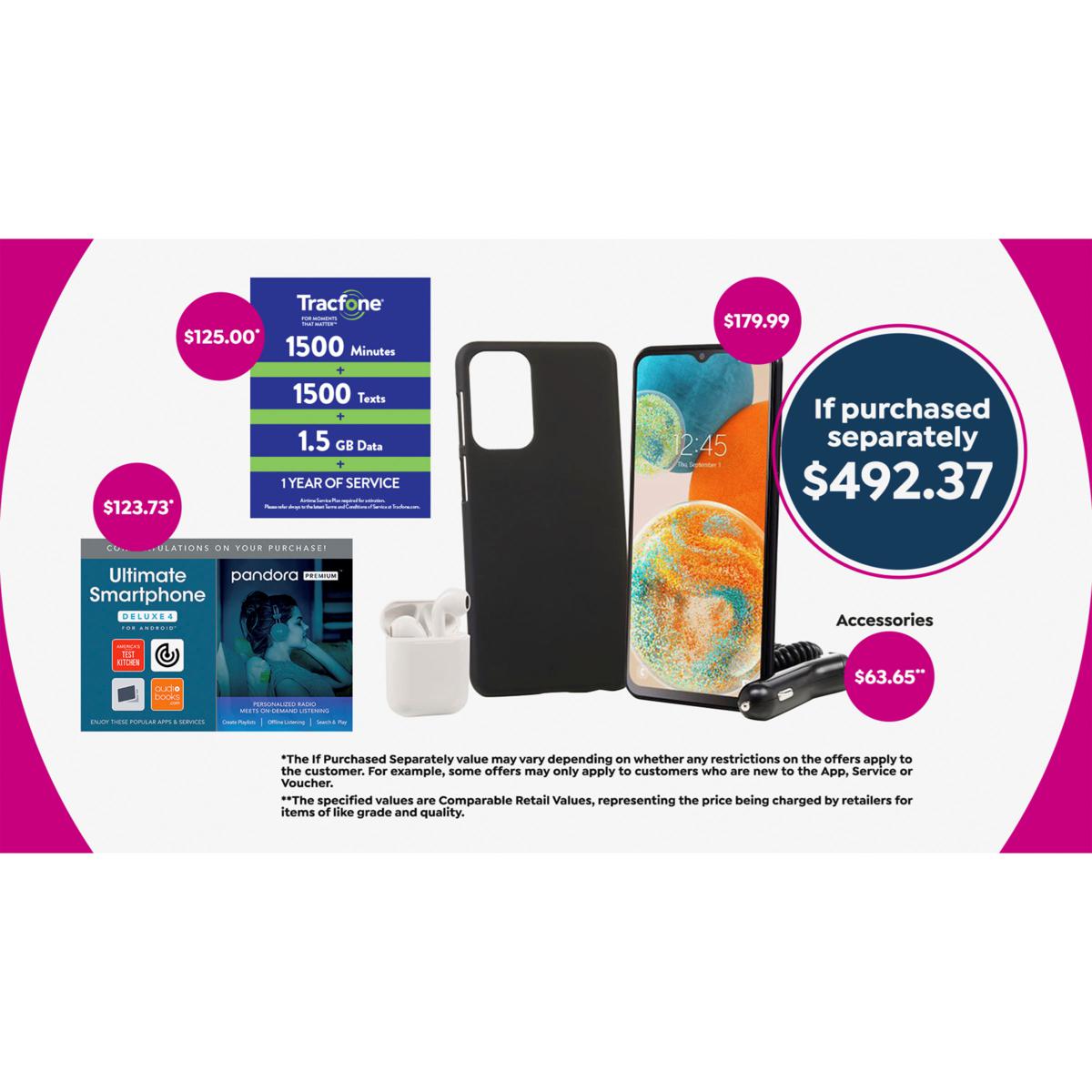 Samsung A23 5G Prepaid - Tracfone