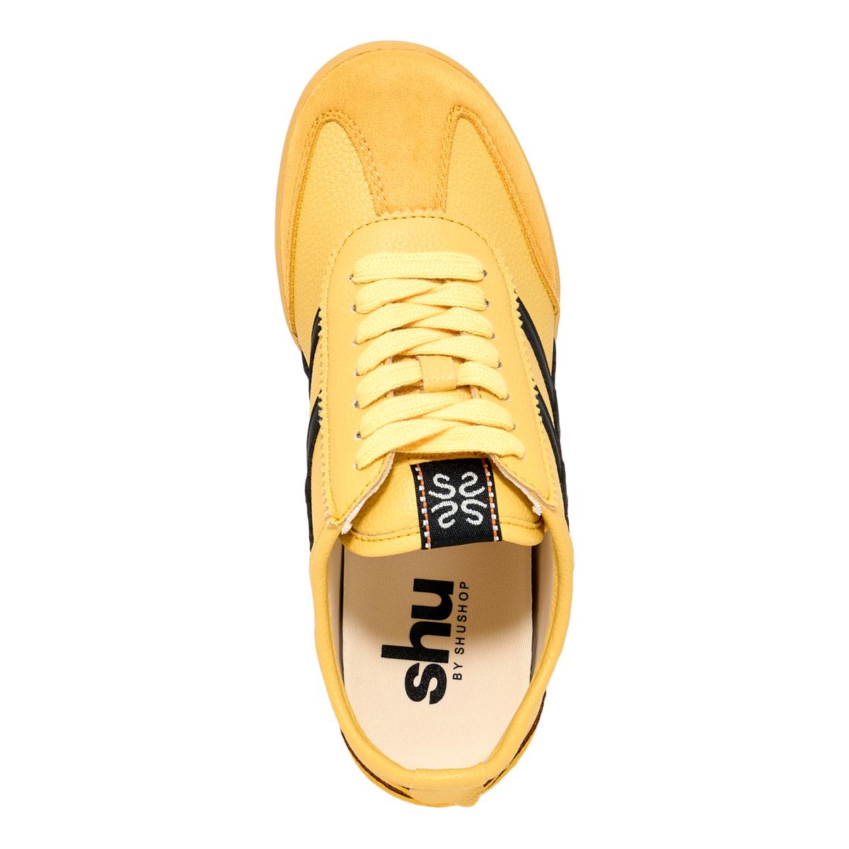 SHU by SHUSHOP® Polly Retro Stripes Low-Profile Comfy Sneaker | HSN