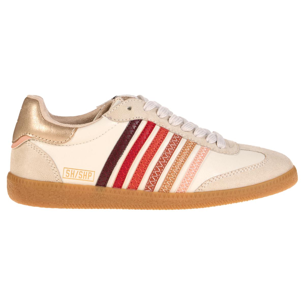 suu,s shop SHUSHOP Steffie Striped Lace-Up Fashion Sneaker - 23553272 | HSN
