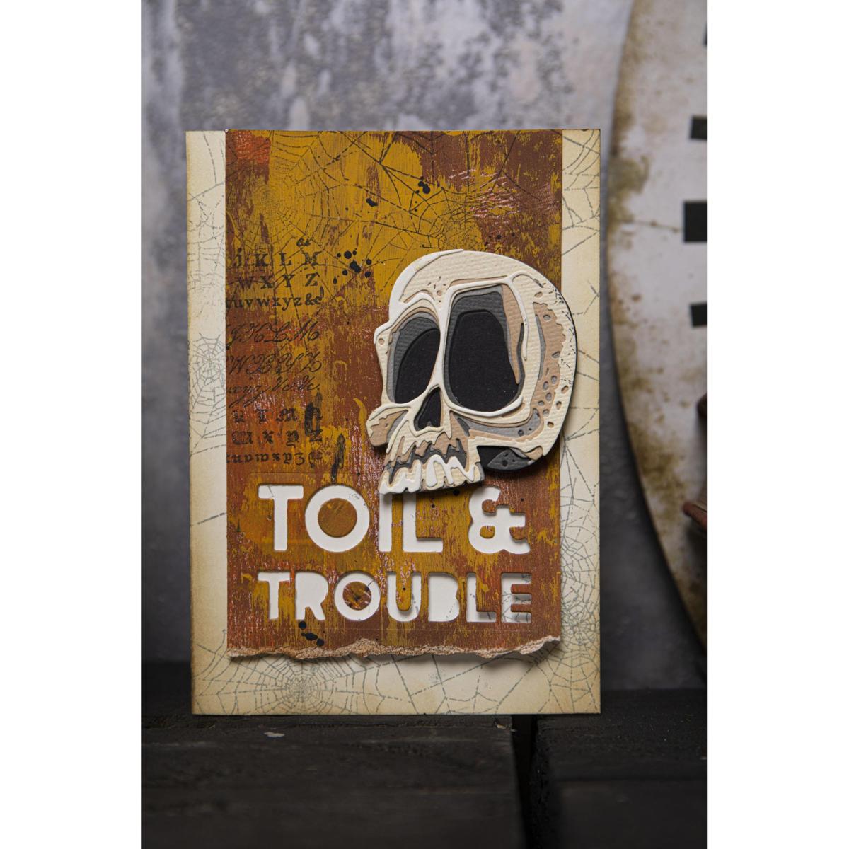 ももち。　Sizzix Tim Holtz Skull 660965 Tim Holtz Halloween Die Cuts * Skull * Sizzix 660965