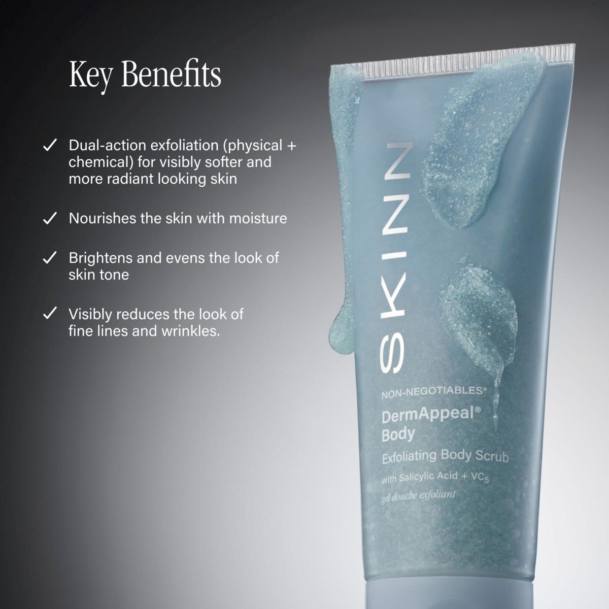 SKINN Dermappeal Body Scrub and Divine Elixir Body Blend AS | HSN