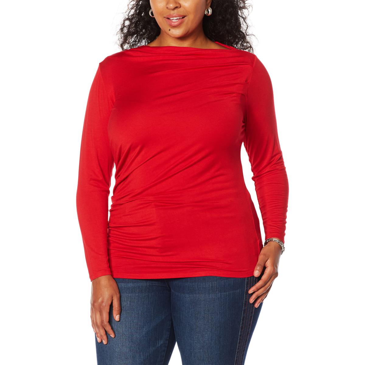 Skinnygirl Girl Jersey Knit Long-Sleeve Top