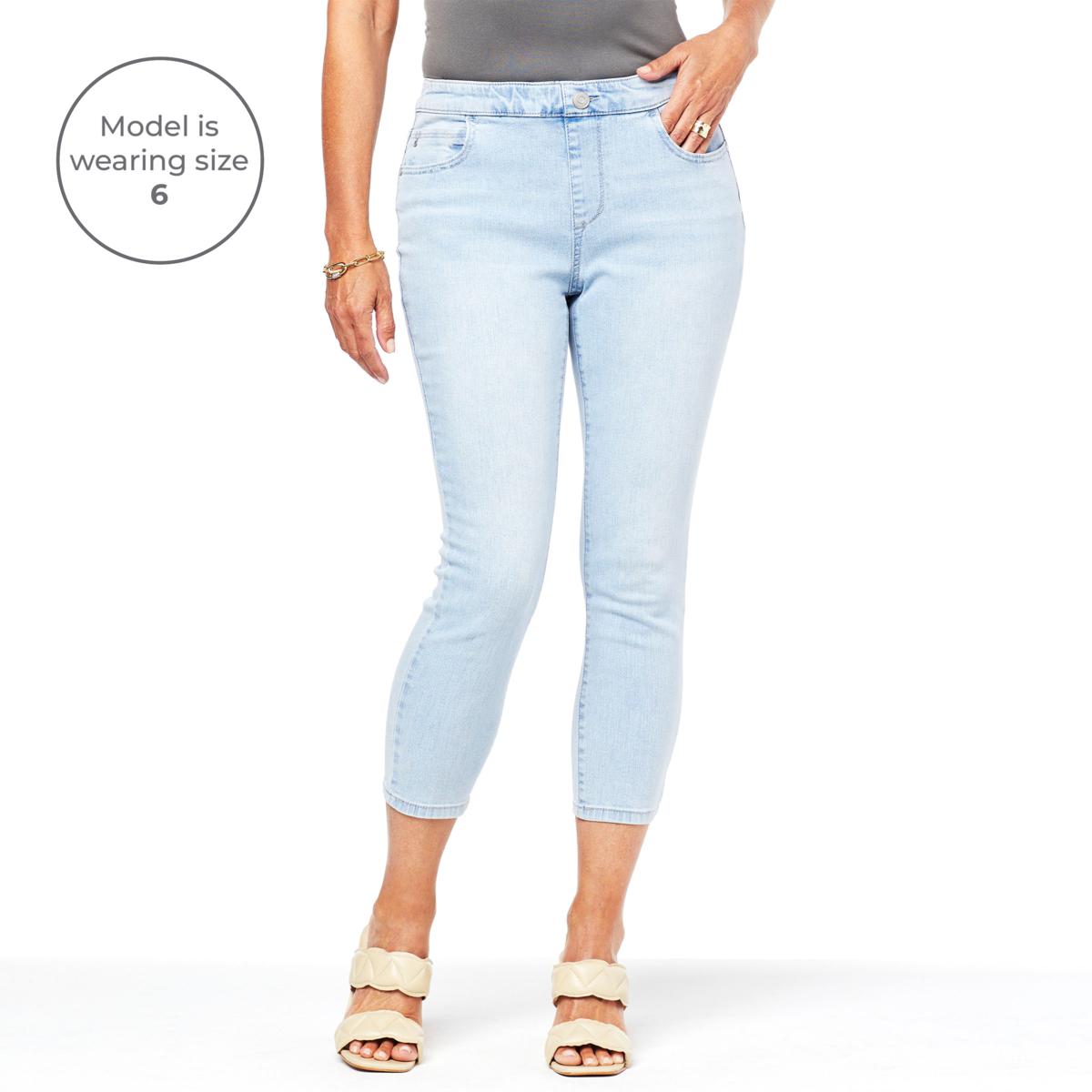 Skinnygirl Pull-On Cropped Skinny Jean 