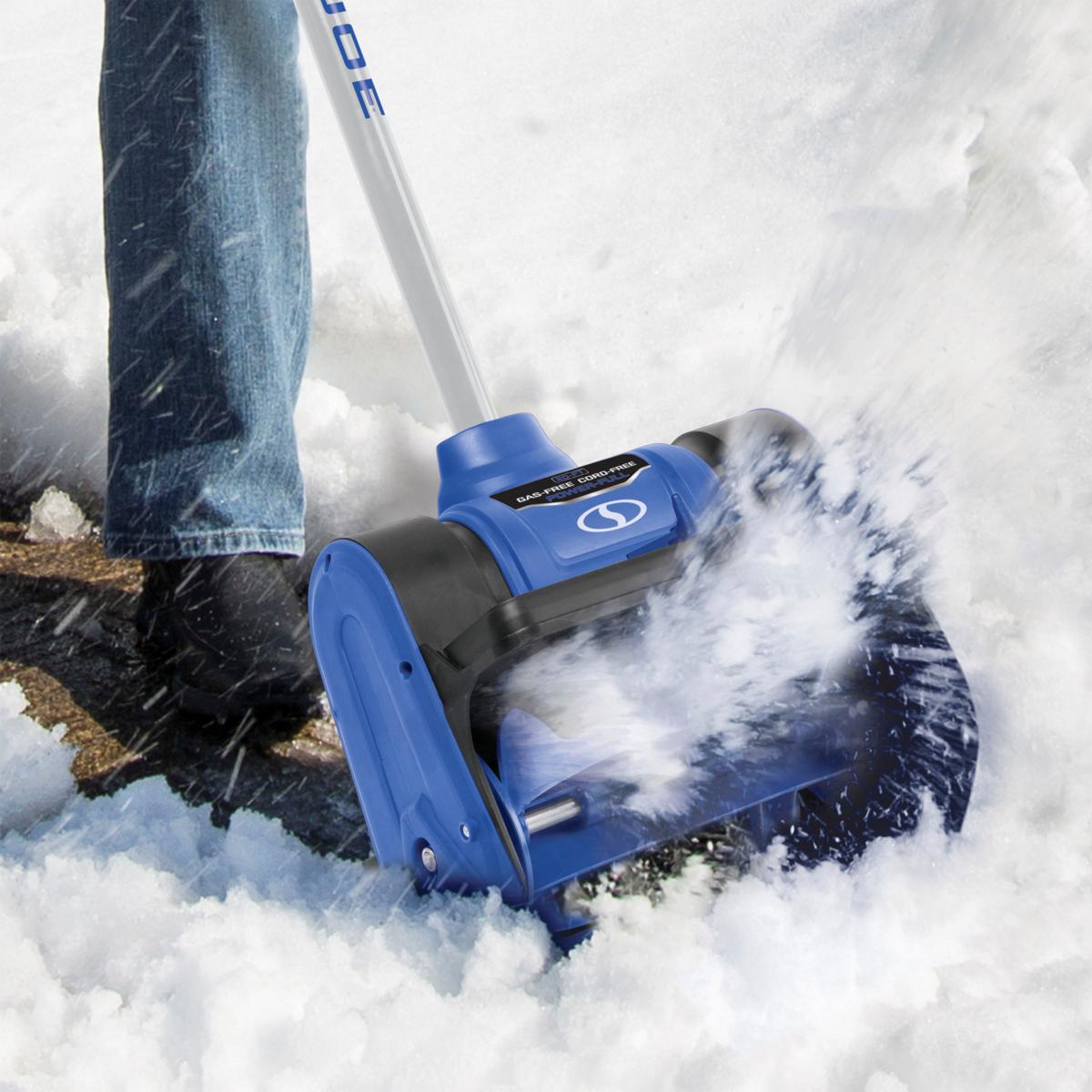 11 in. Single-Stage Electric Snow Blower Shovel with LED Light