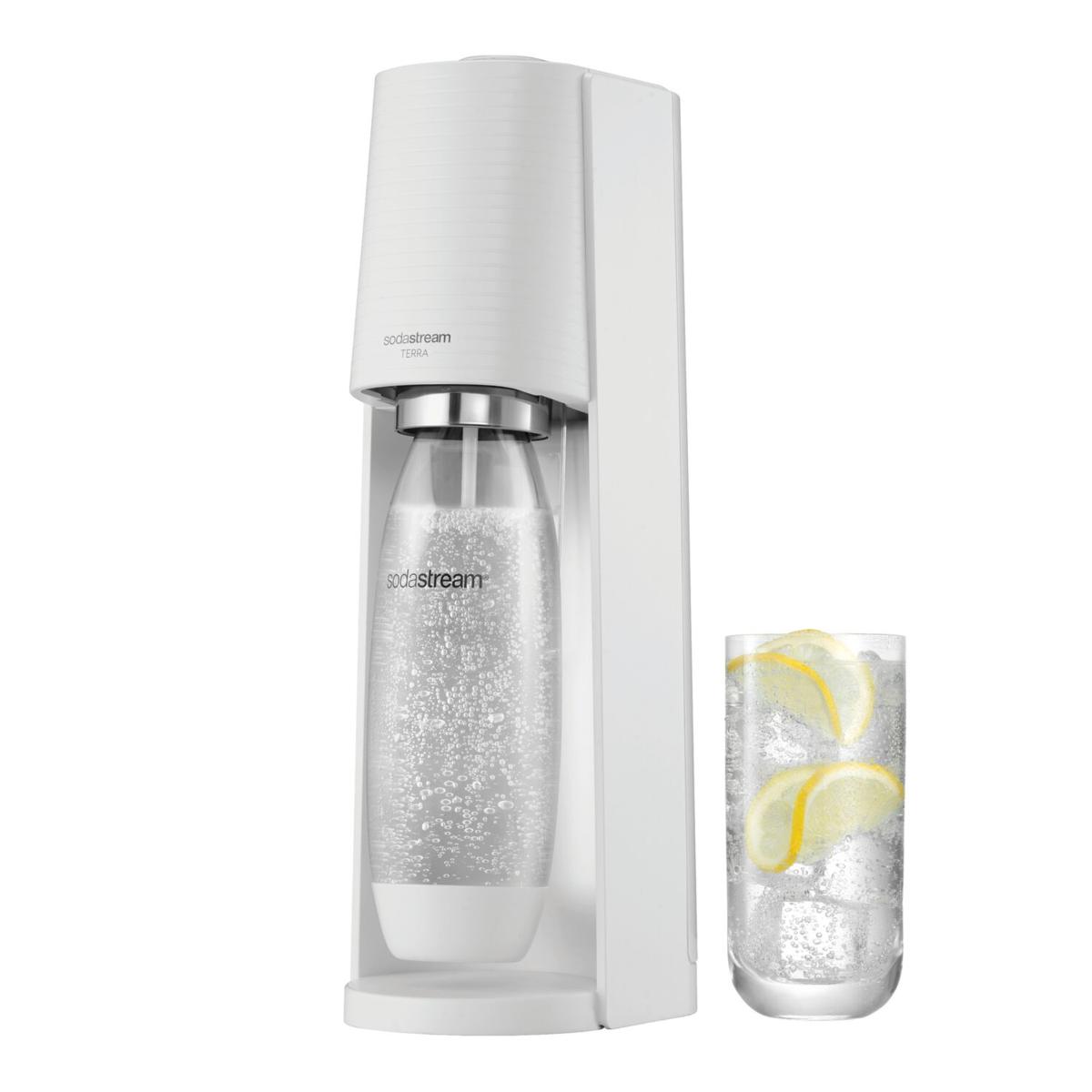 soda stream ＴＥＲＲＡ SodaStream Terra Sparkling Water Maker + (Quick Connect cqc
