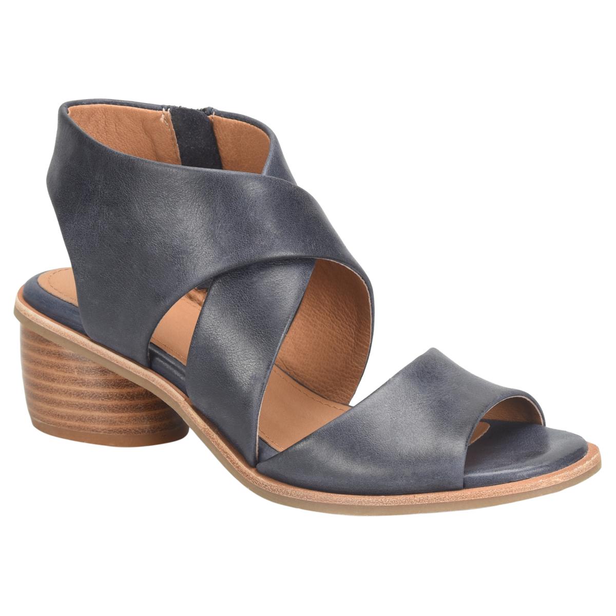 Sofft Gabriella Leather Slingback Wedge Sandal