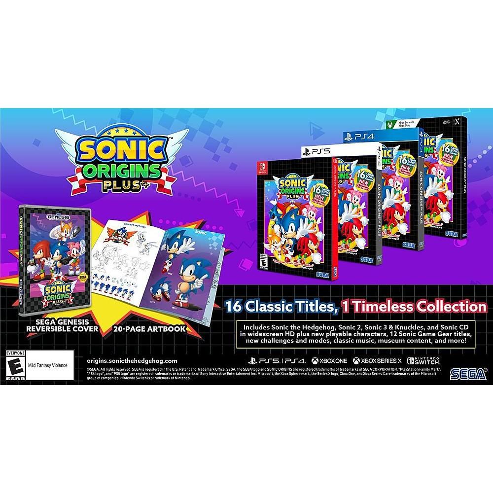 Sonic Origins Plus+ 限定版 Switch 海外正規品 新品① Amazon.com: Sonic Origins Plus - Nintendo Switch : Sega of
