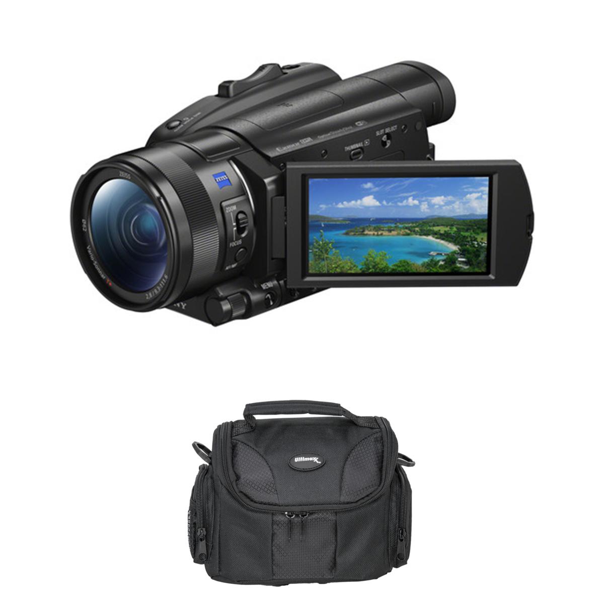 Sony FDR-AX700 4K Camcorder with Carry Case - 20491166 | HSN