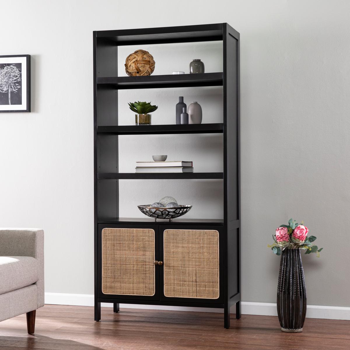 Mateo 2-Shelf Etagere Bookcase