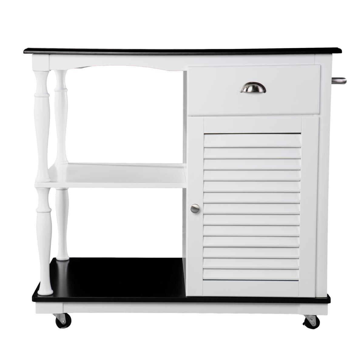 Southern Enterprises Hiltman Expandable Kitchen Island w/ Storage