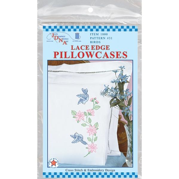 White lace hotsell edged pillowcases