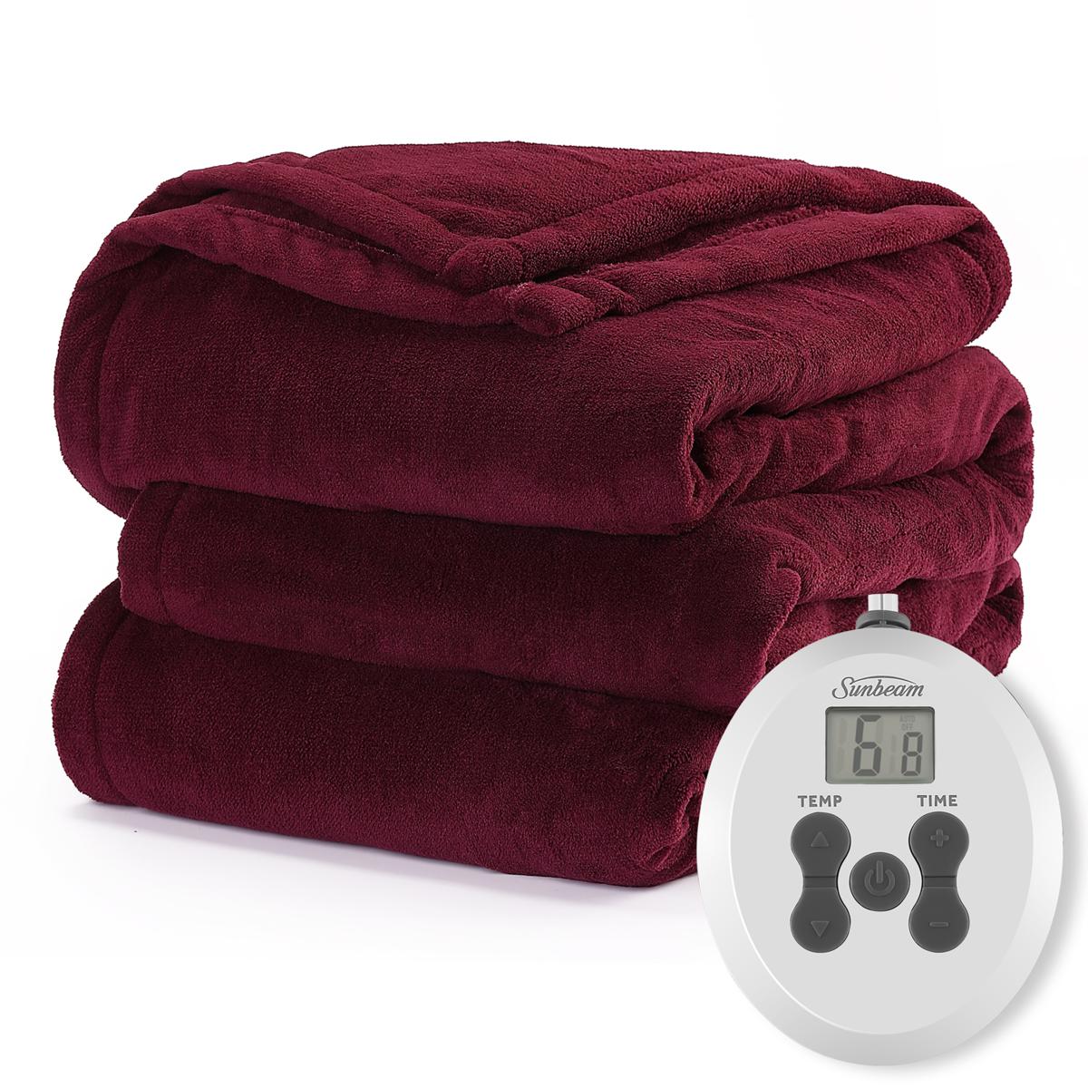 sunbeam heated blanket