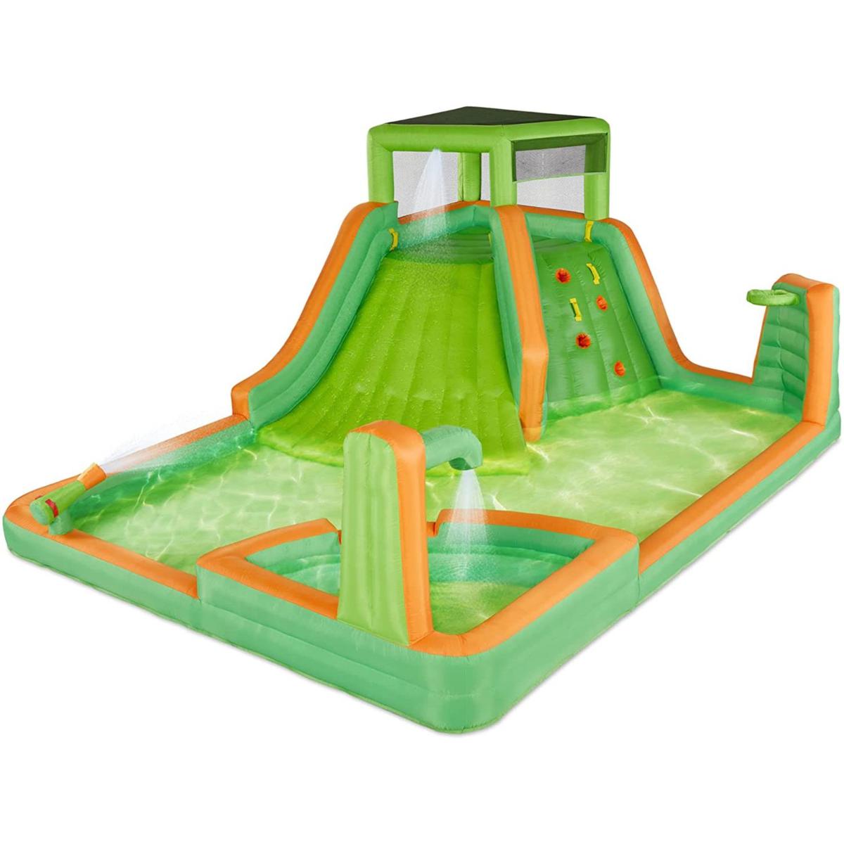 Water Slides For Kids Backyard Sunny Fun Inflatable Water Slide