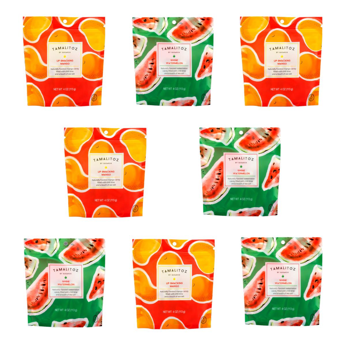 Tamalitoz by Sugarox 8pk Flavored Hard Candy Mango