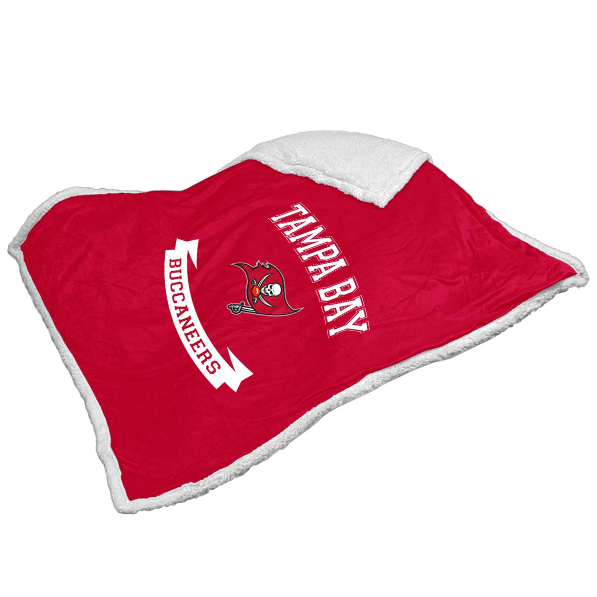 Football Fan Shop Tampa Bay Buccaneers 50' x 60' Sherpa Blanket