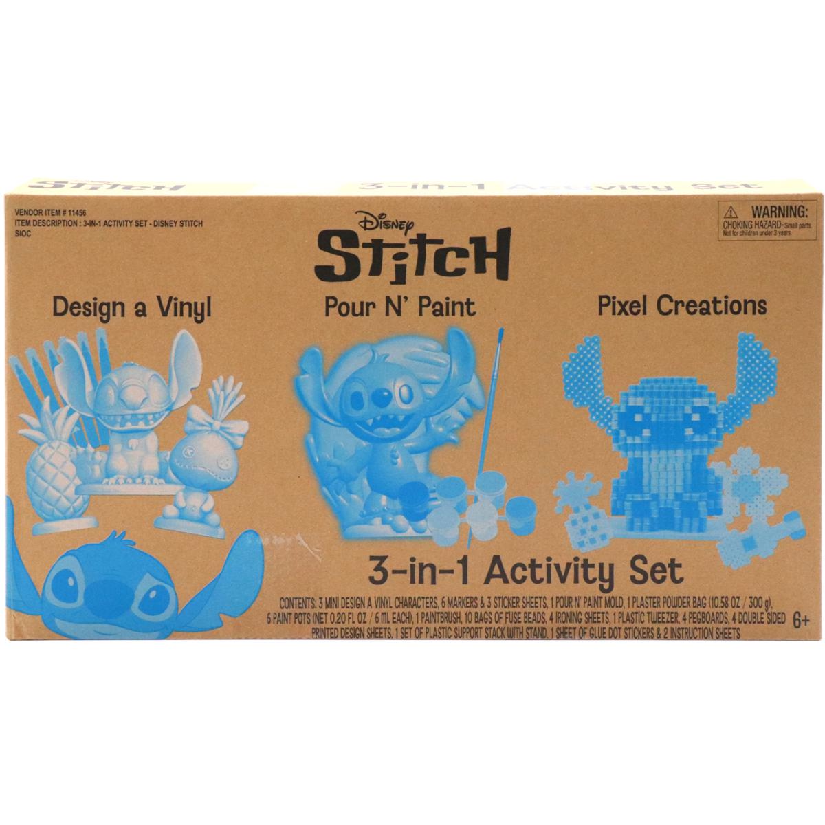 Tara Toy: 3-In-1 Activity Set - Disney Stitch - Craft Kit | HSN
