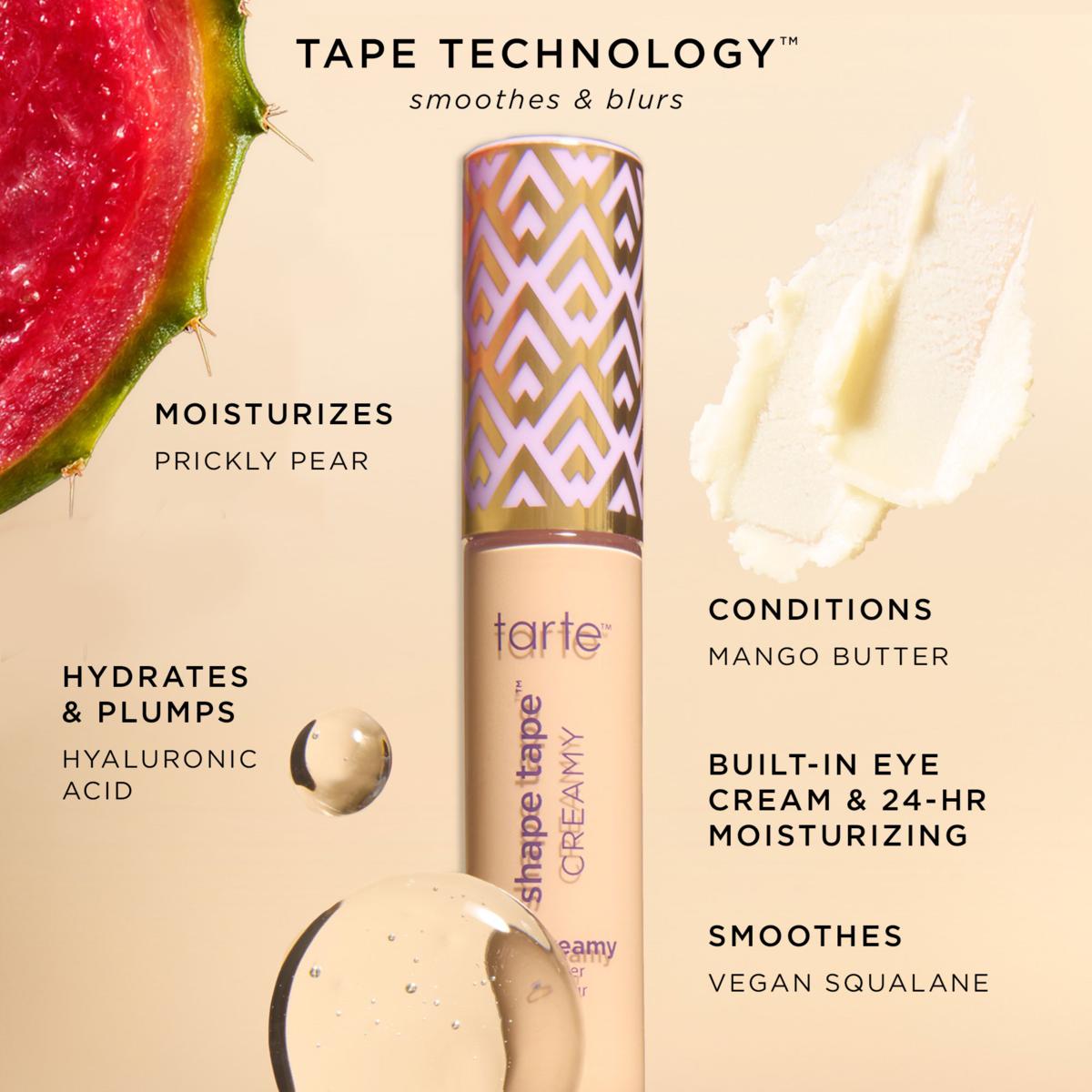 Tarte Shape Tape Radiant Concealer – Fair Beige 12B, Strahlende Abdeckung, Vegan