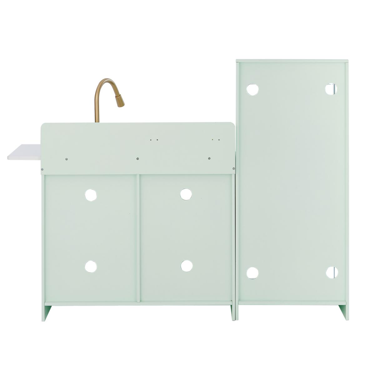 Teamson Kids - Biscay Delight Classic Play Kitchen - Mint