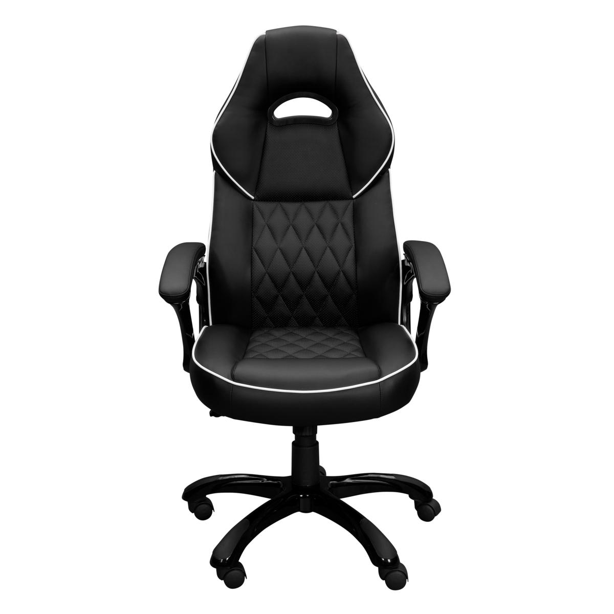 Techni Mobili Deco Lux Black Executive Office Chair