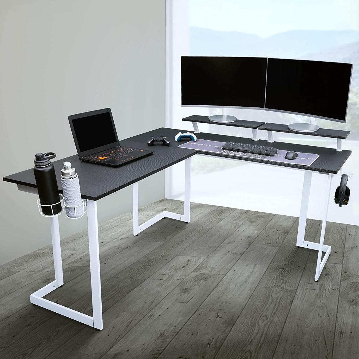 Techni Sport Warrior L Shaped Gaming Desk 20083869 HSN