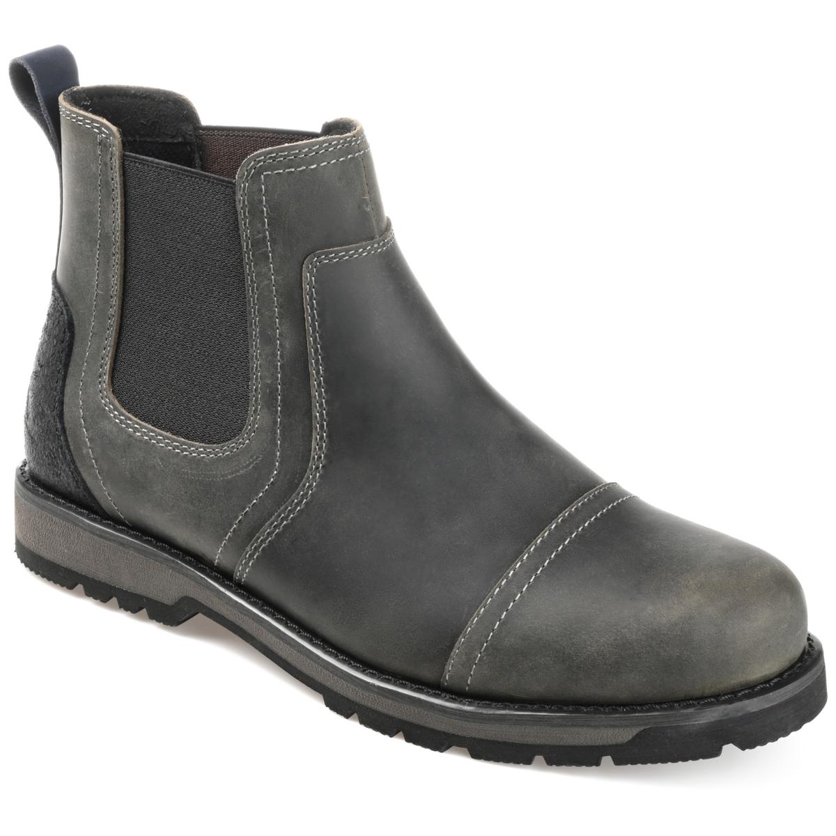 mens steel toe cap chelsea boots