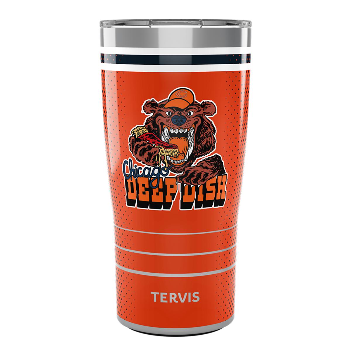 Chicago Bears 16oz Colorblock Stainless Curved Beverage